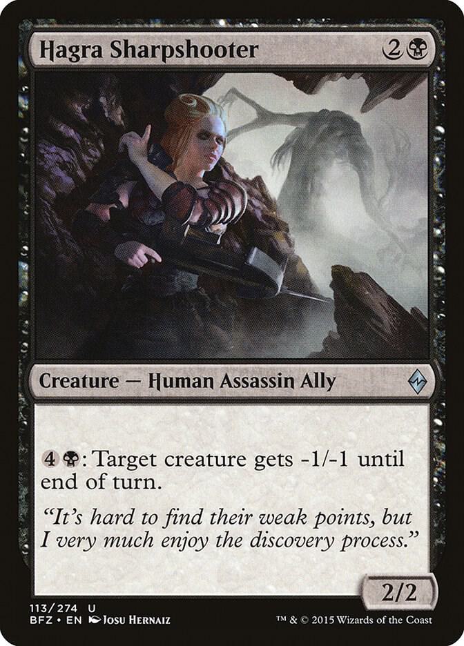 Hagra Sharpshooter (113) [Battle for Zendikar]