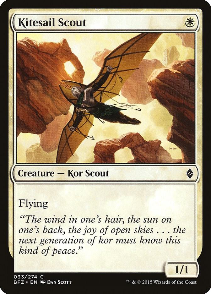 Kitesail Scout (33) [Battle for Zendikar]