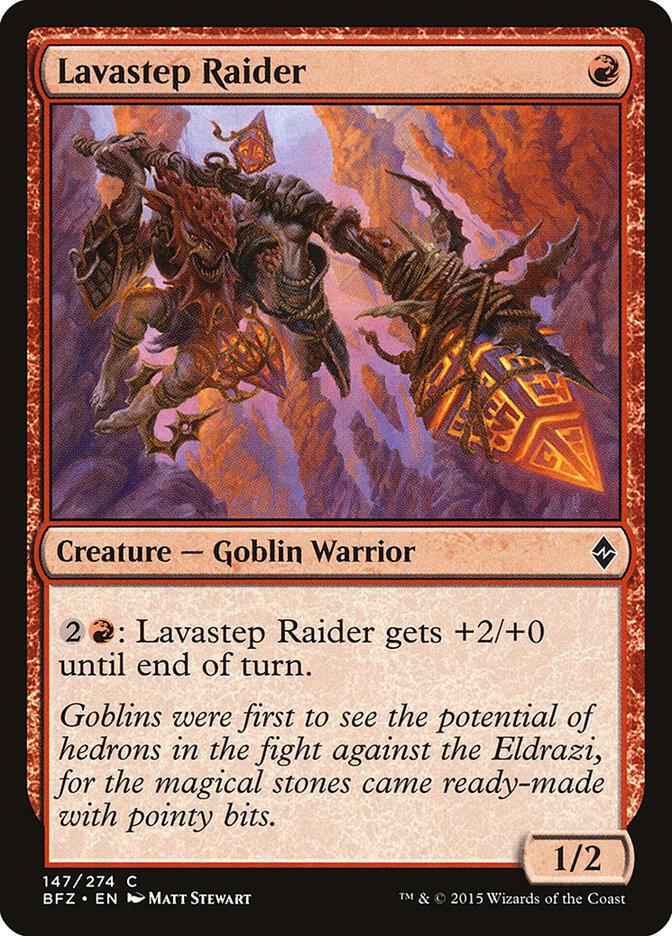 Lavastep Raider (147) [Battle for Zendikar]