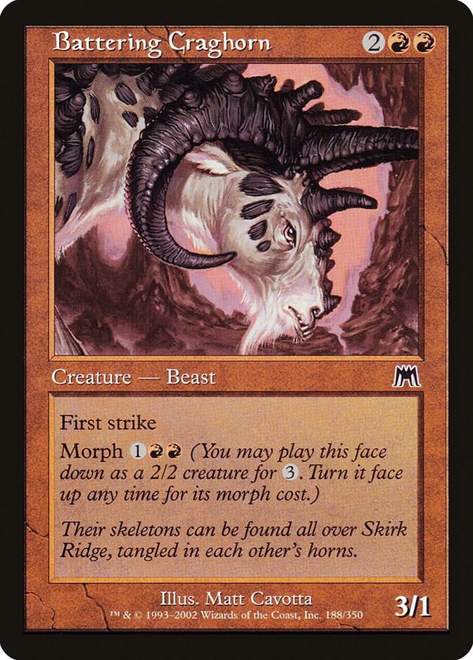 Battering Craghorn (188) [Onslaught]