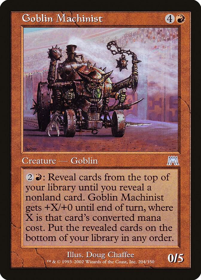 Goblin Machinist (204) [Onslaught]