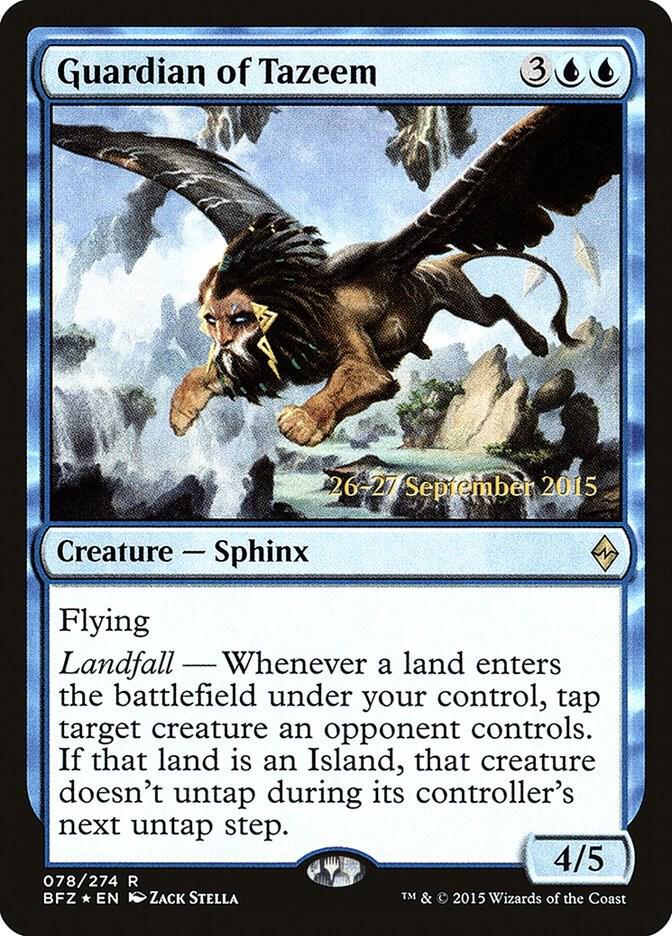 Guardian of Tazeem (78) [Prerelease Cards]