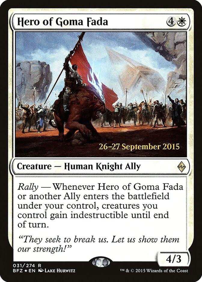 Hero of Goma Fada (31) [Prerelease Cards]