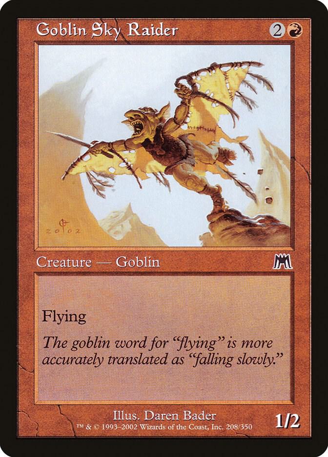 Goblin Sky Raider (208) [Onslaught]