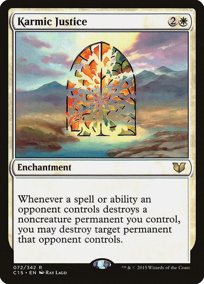 Karmic Justice (72) [Commander 2015]