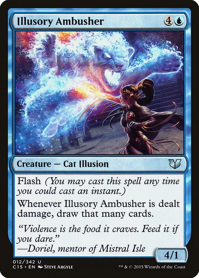 Illusory Ambusher (12) [Commander 2015]