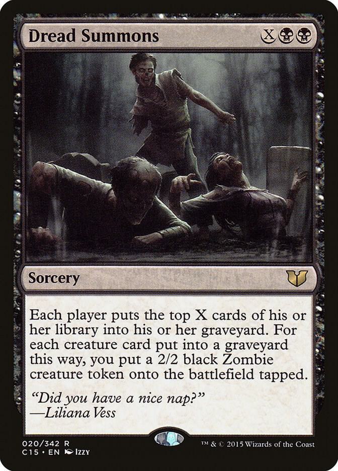 Dread Summons (20) [Commander 2015]