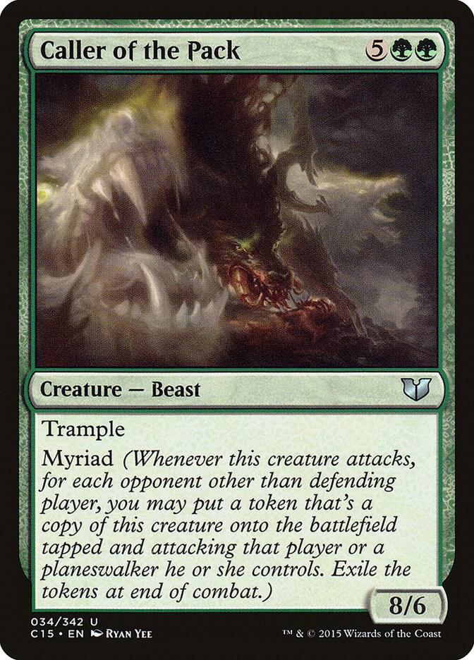 Caller of the Pack (34) [Commander 2015]