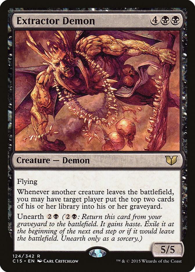 Extractor Demon (124) [Commander 2015]