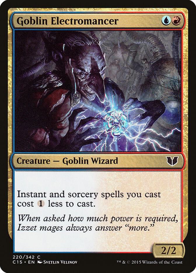 Goblin Electromancer (220) [Commander 2015]