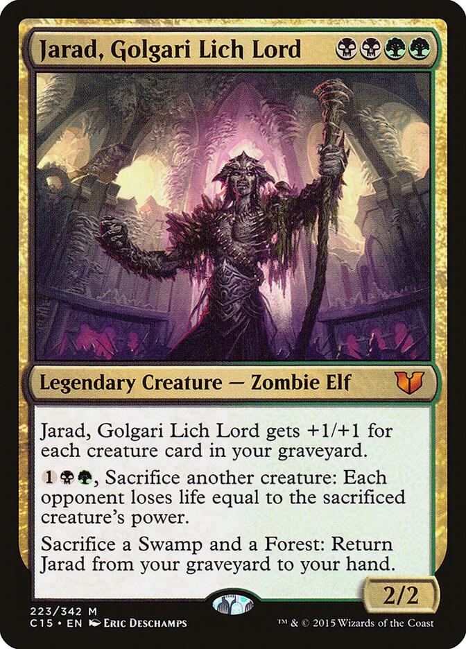 Jarad, Golgari Lich Lord (223) [Commander 2015]