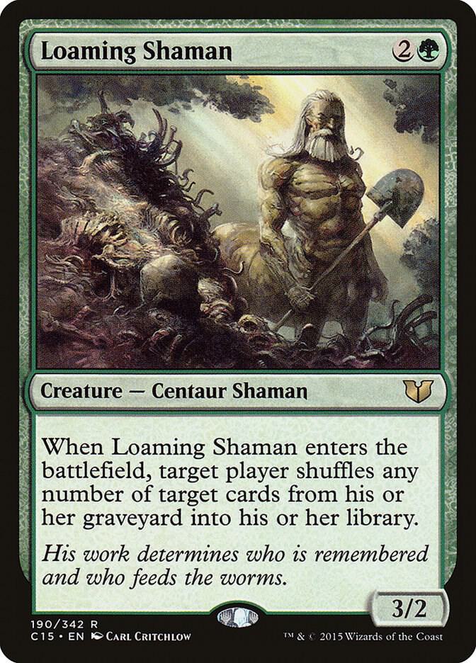 Loaming Shaman (190) [Commander 2015]