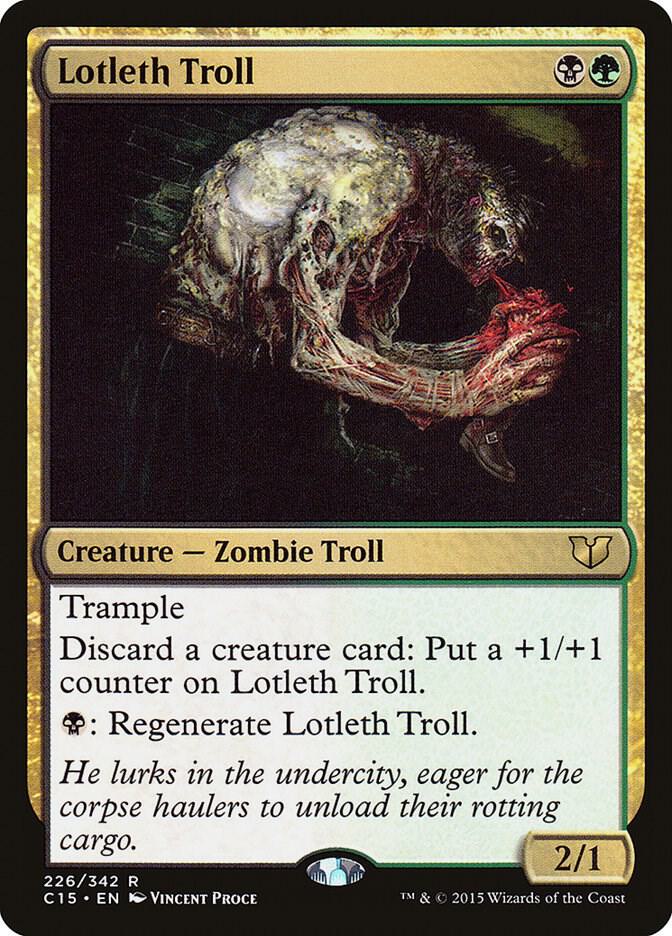 Lotleth Troll (226) [Commander 2015]