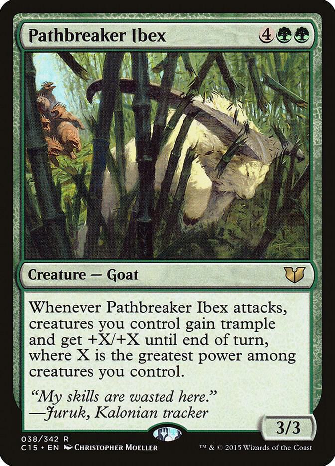 Pathbreaker Ibex (38) [Commander 2015]