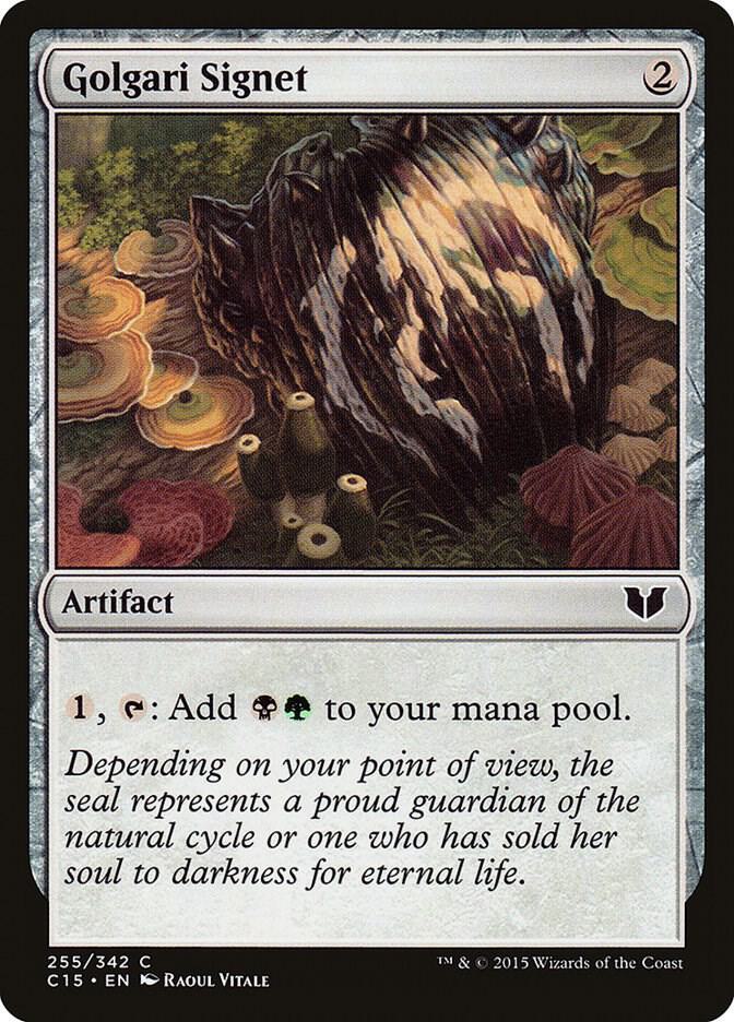 Golgari Signet (255) [Commander 2015]