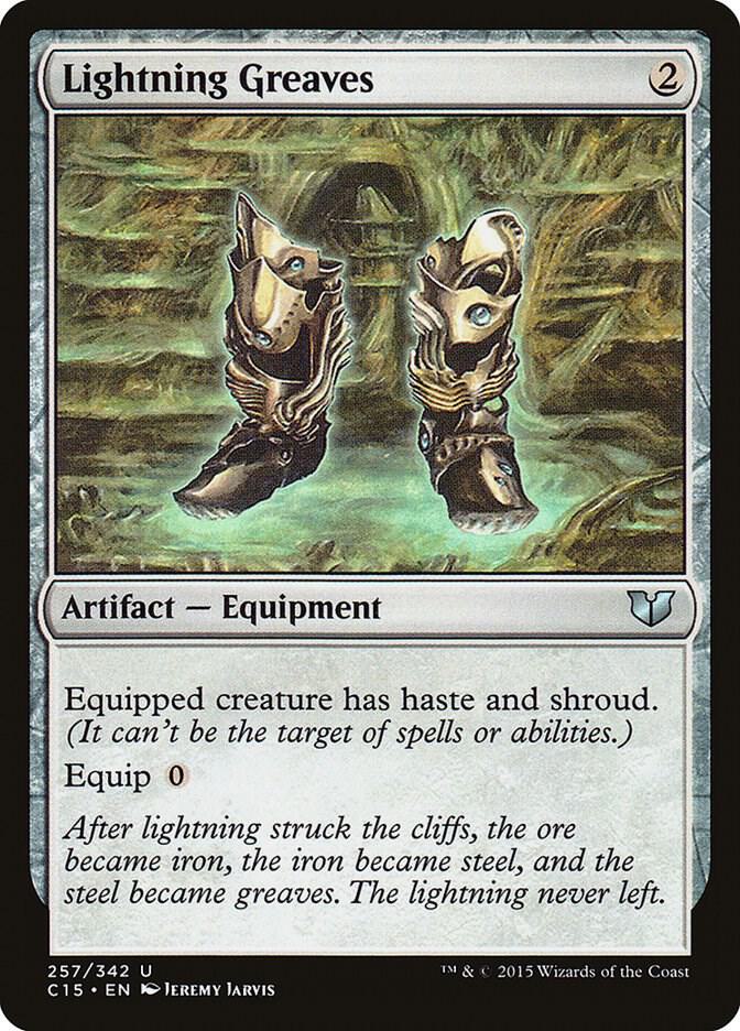 Lightning Greaves (257) [Commander 2015]