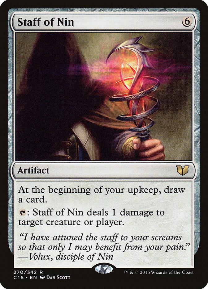 Staff of Nin (270) [Commander 2015]