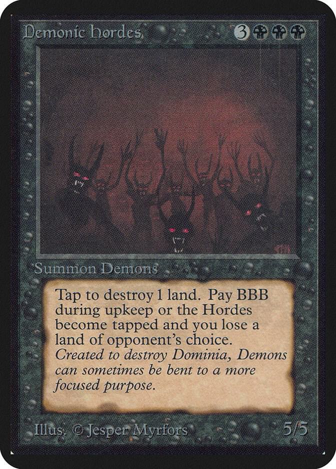 Demonic Hordes (103) [Limited Edition Alpha]