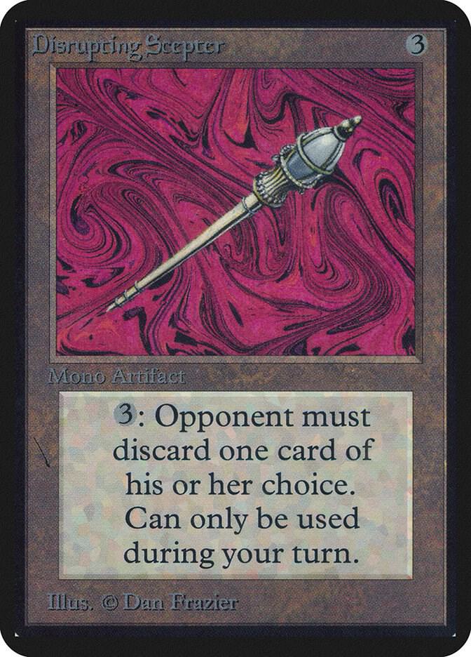 Disrupting Scepter (242) [Limited Edition Alpha]