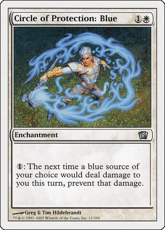 Circle of Protection: Blue (11) [Eighth Edition]