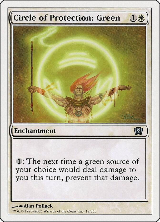 Circle of Protection: Green (12) [Eighth Edition]