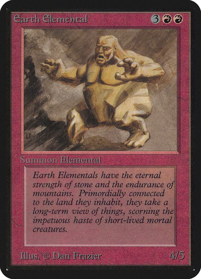 Earth Elemental (144) [Limited Edition Alpha]