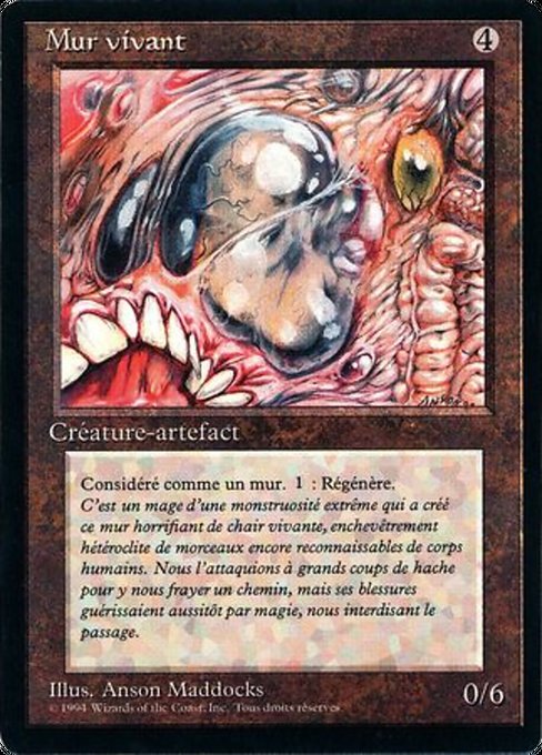 Living Wall (262) [Foreign Black Border]