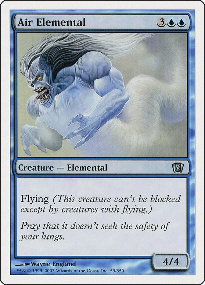 Air Elemental (59) [Eighth Edition]