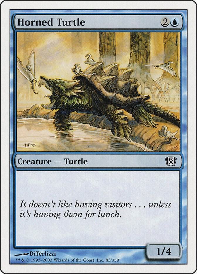 Horned Turtle (83) [Eighth Edition]