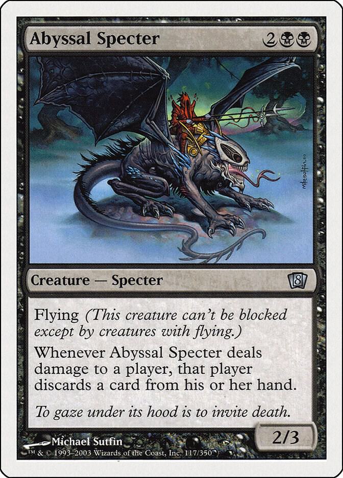 Abyssal Specter (117) [Eighth Edition]