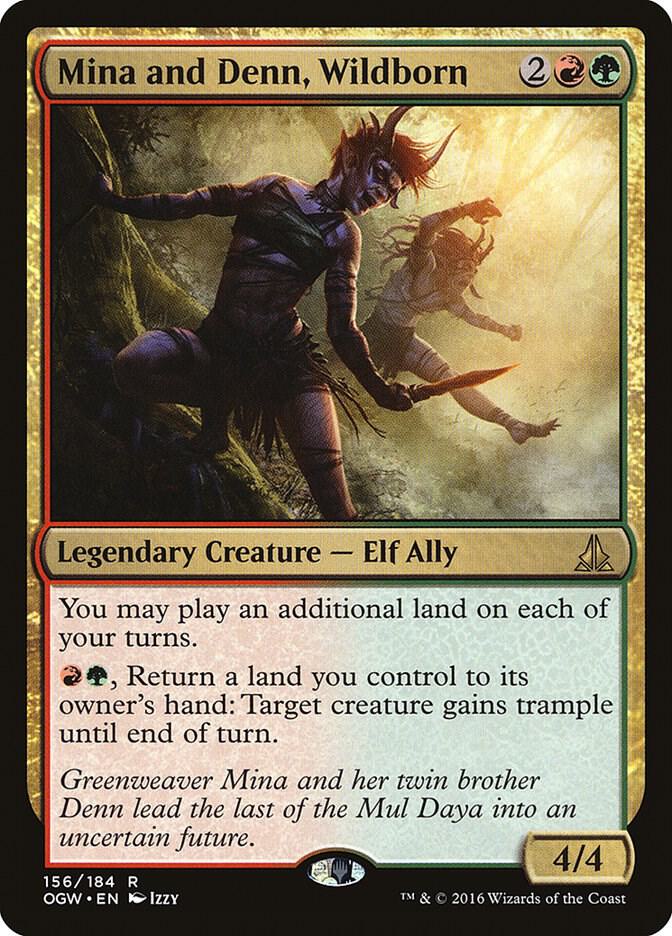 Mina and Denn, Wildborn (156) [Oath of the Gatewatch]