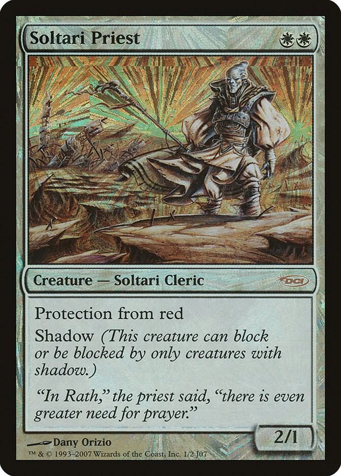 Soltari Priest (Scholarship Series) (1) [Junior Series Promos]