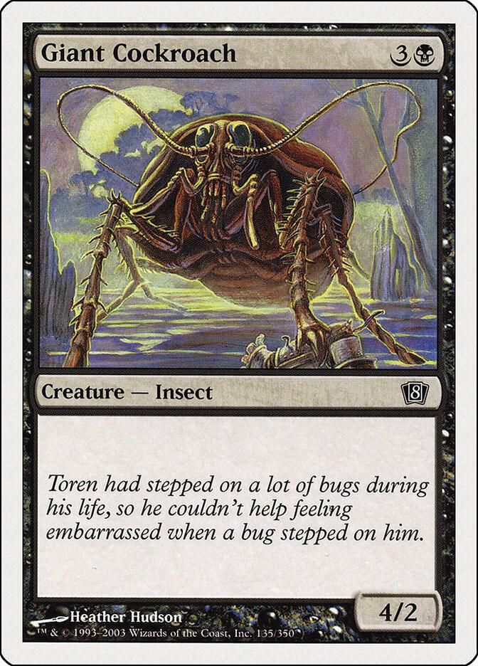 Giant Cockroach (135) [Eighth Edition]