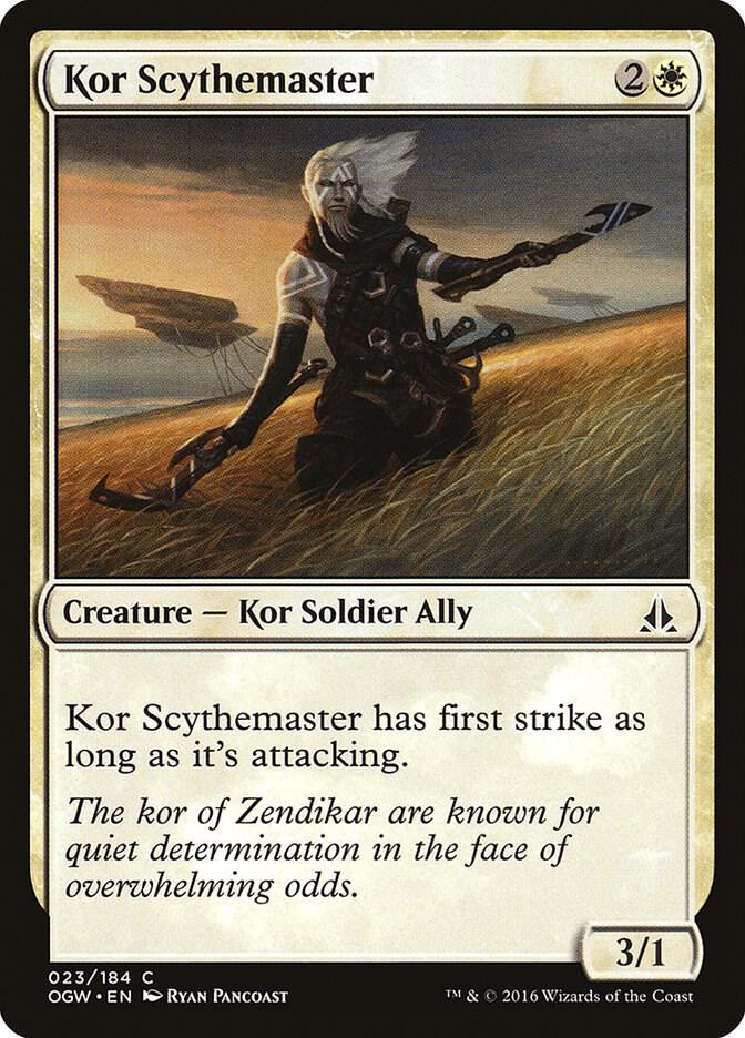 Kor Scythemaster (23) [Oath of the Gatewatch]