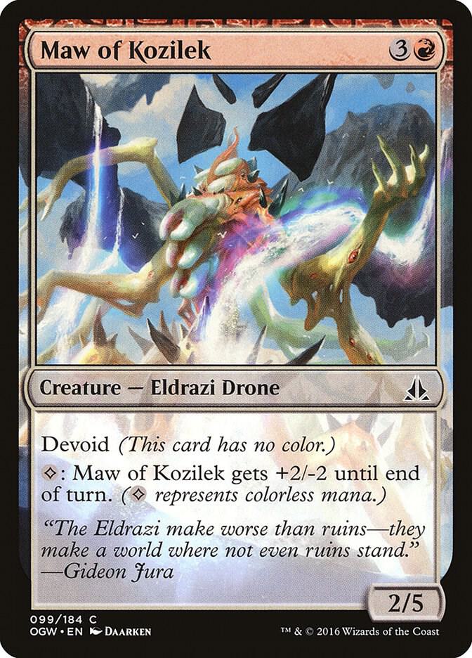 Maw of Kozilek (99) [Oath of the Gatewatch]