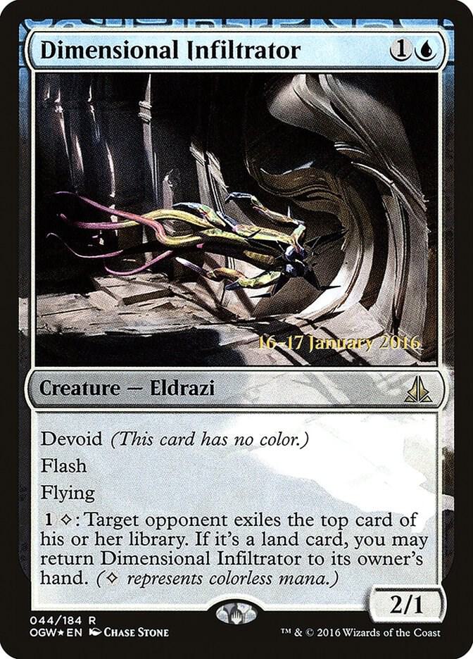 Dimensional Infiltrator (44) [Prerelease Cards]