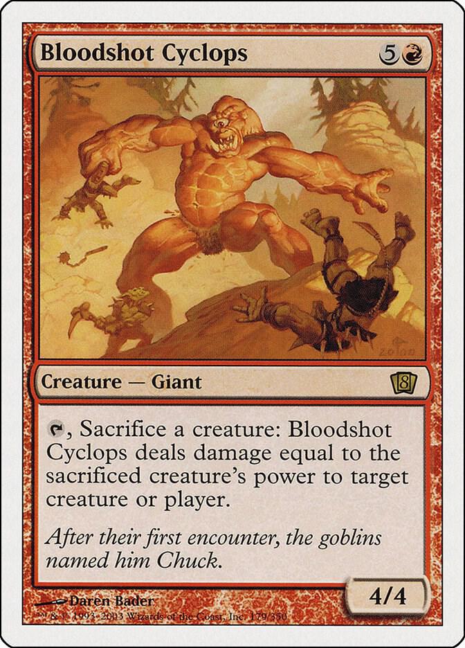 Bloodshot Cyclops (179) [Eighth Edition]