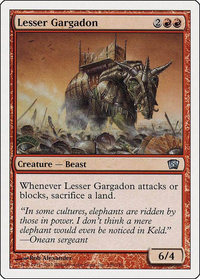 Lesser Gargadon (199) [Eighth Edition]