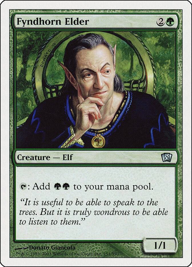 Fyndhorn Elder (251) [Eighth Edition]