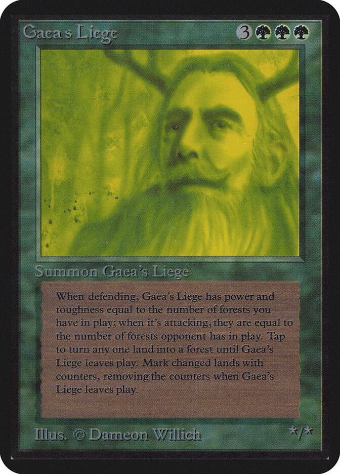 Gaea's Liege (196) [Limited Edition Alpha]