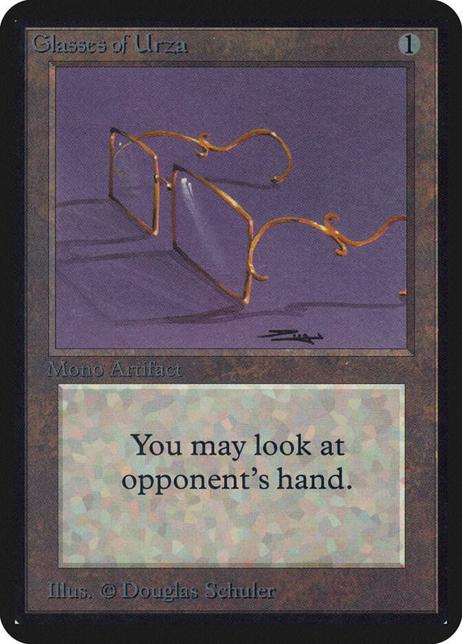 Glasses of Urza (245) [Limited Edition Alpha]