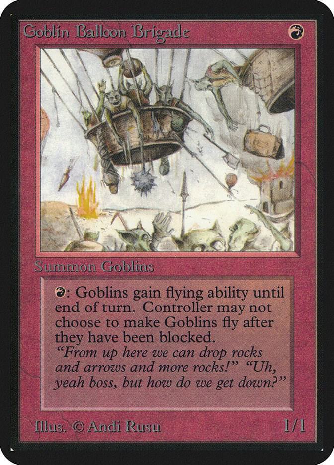 Goblin Balloon Brigade (153) [Limited Edition Alpha]