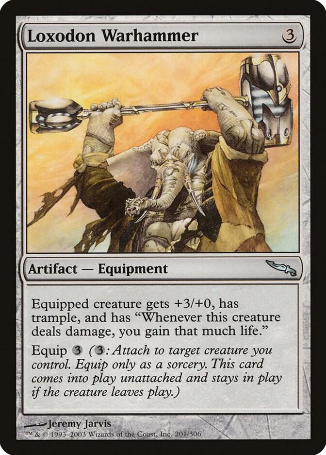 Loxodon Warhammer (201) [Mirrodin]