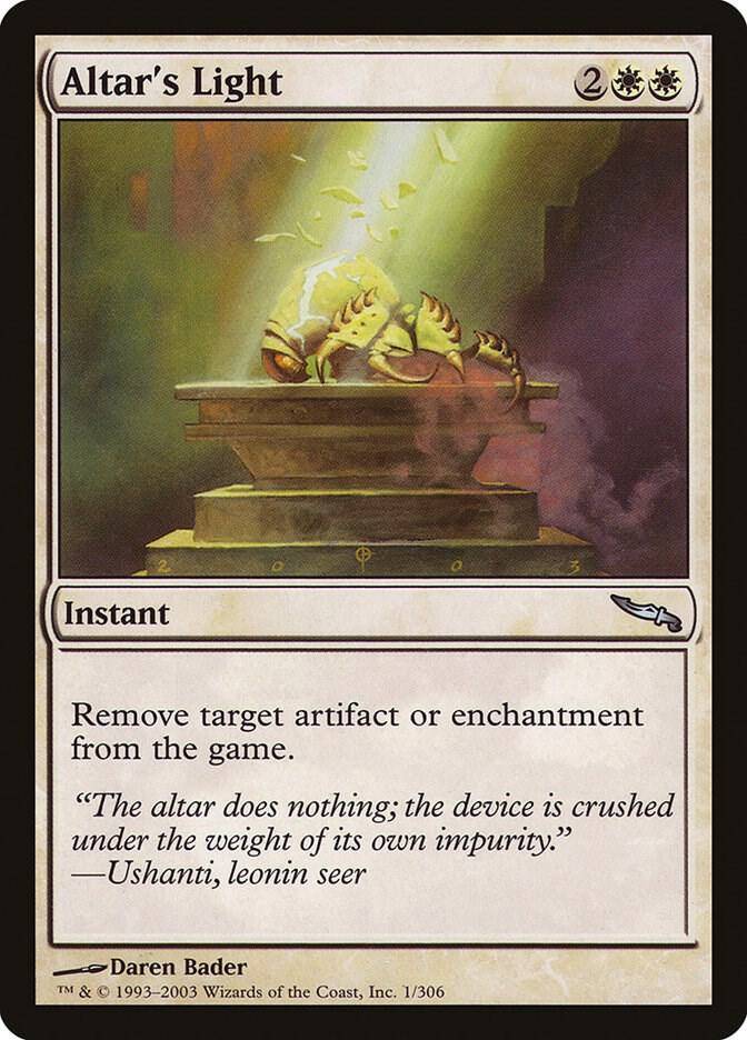 Altar's Light (1) [Mirrodin]