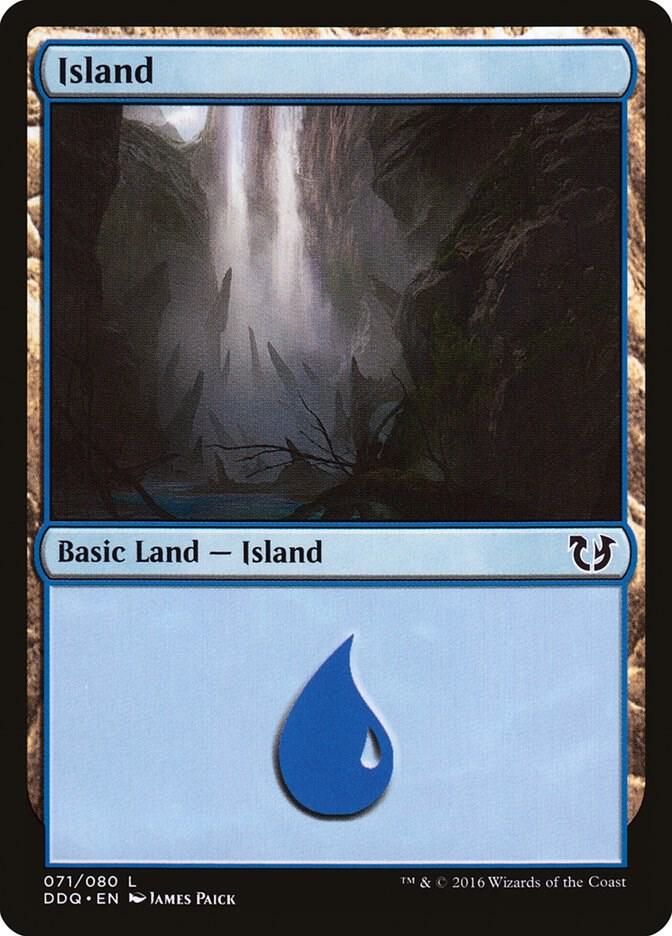 Island (071) [Duel Decks: Blessed vs. Cursed]