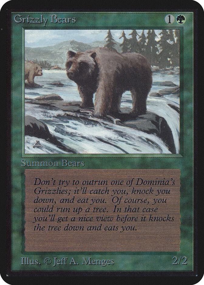 Grizzly Bears (199) [Limited Edition Alpha]