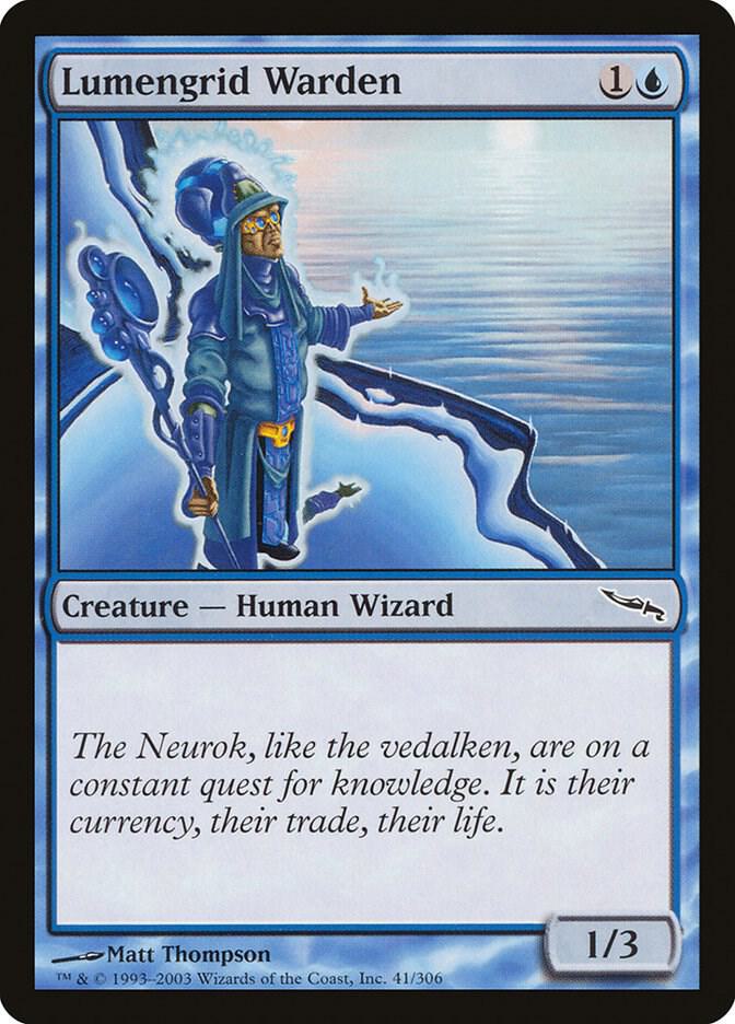 Lumengrid Warden (41) [Mirrodin]