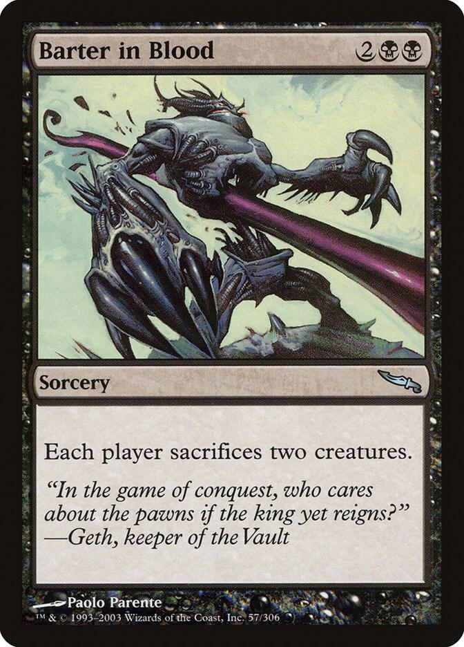Barter in Blood (57) [Mirrodin]