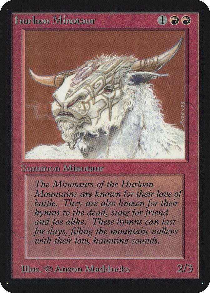 Hurloon Minotaur (158) [Limited Edition Alpha]