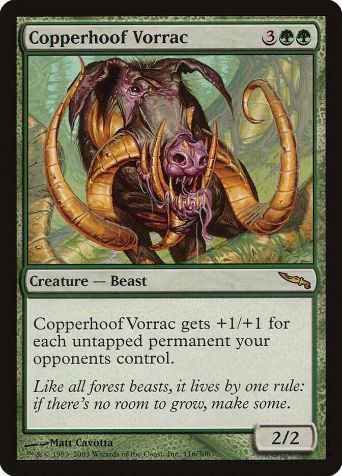 Copperhoof Vorrac (116) [Mirrodin]
